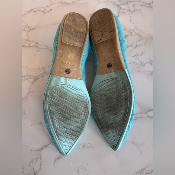 Rothy’s The Point in vibrant blue - Size 10 - Picture 4 of 7